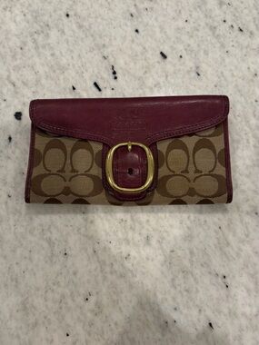 Coach Bleeker Buckle Wallet